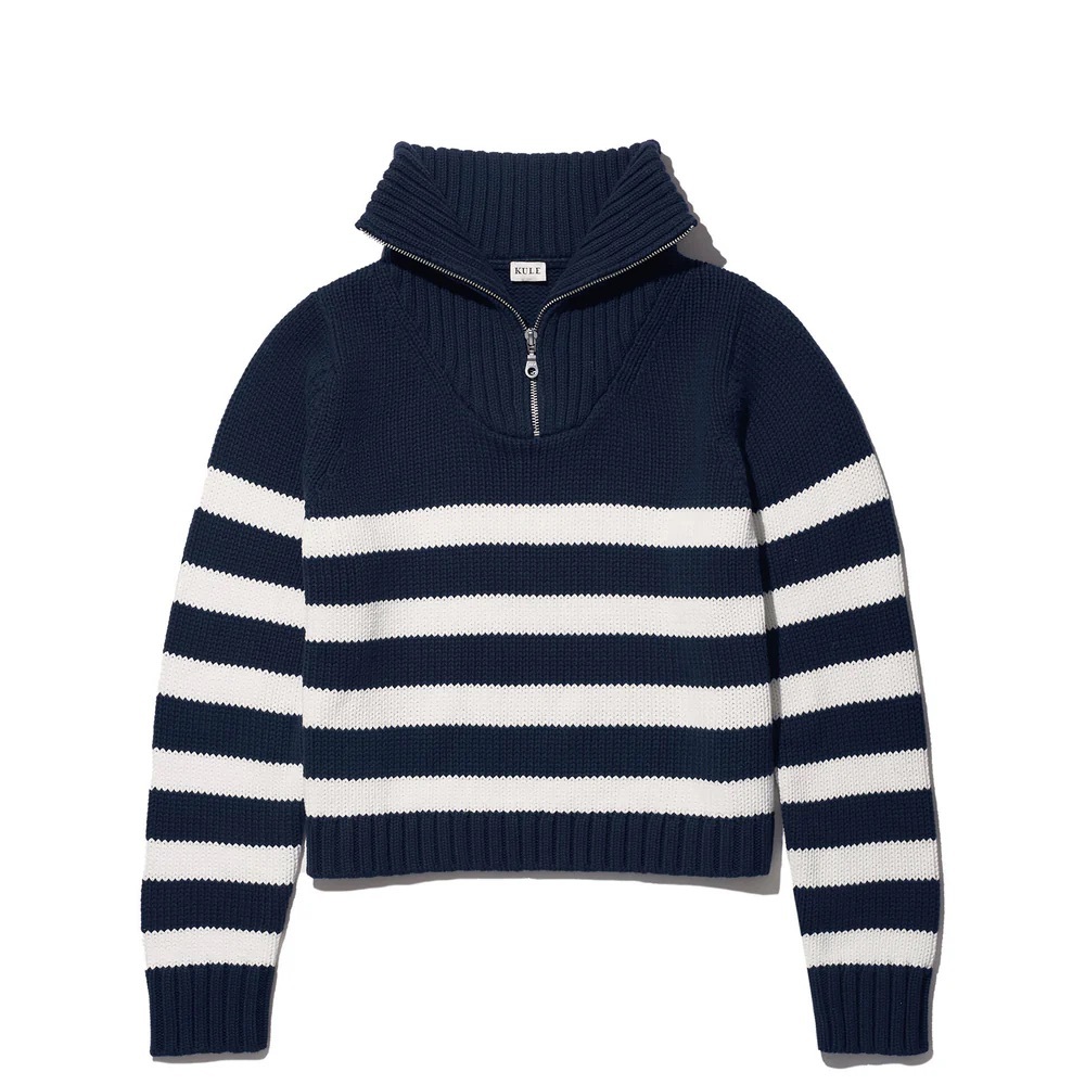 Kule The Matey Quarter-Zip Sweater
